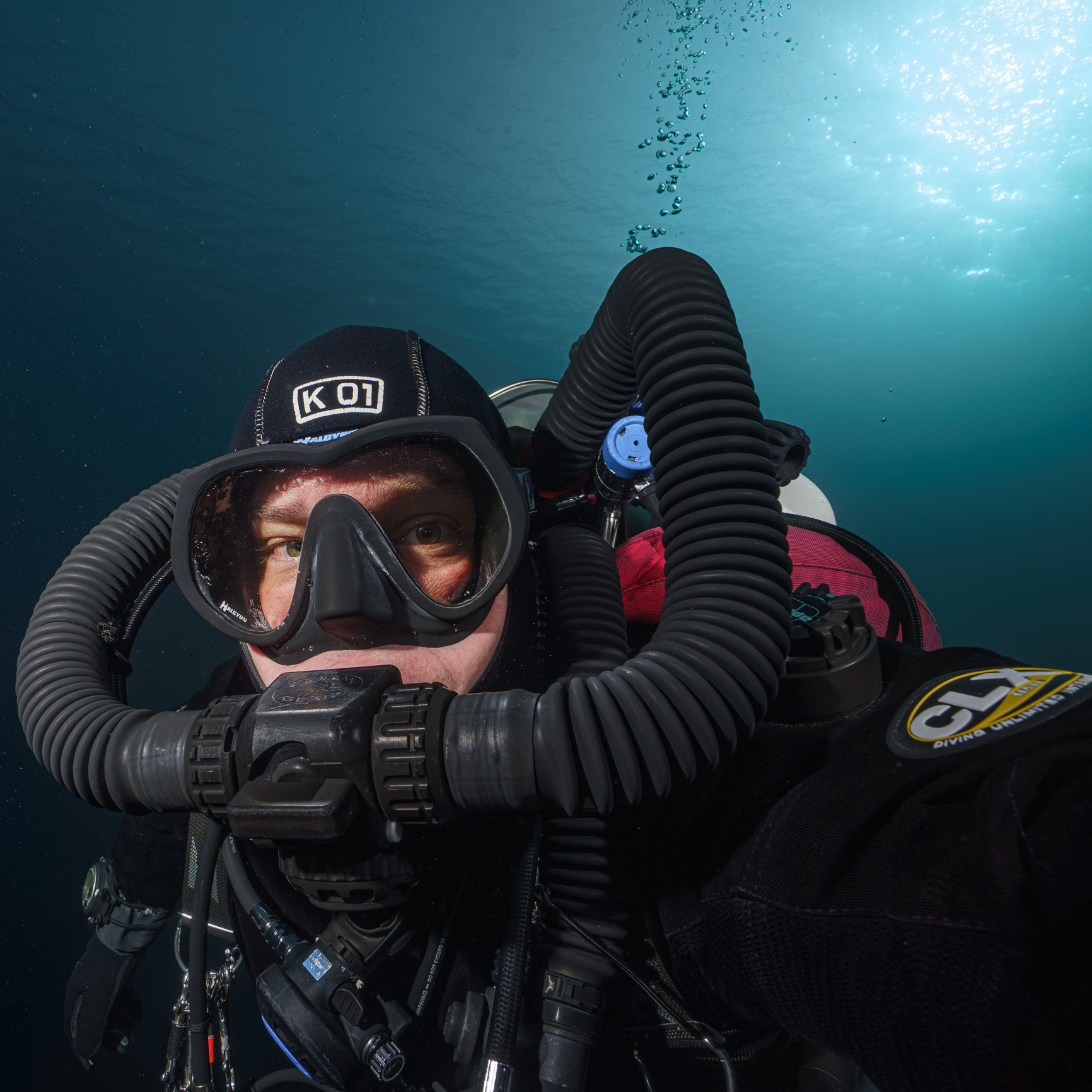 Behind the Lens support image — diver, process and underwater presence